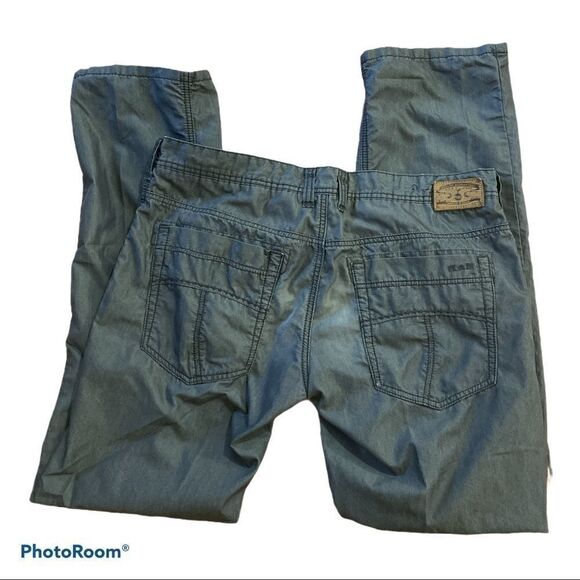 Grey pinstripe Relaxed Jeans 36x34 - Miracle of Denim - Picture 4 of 7